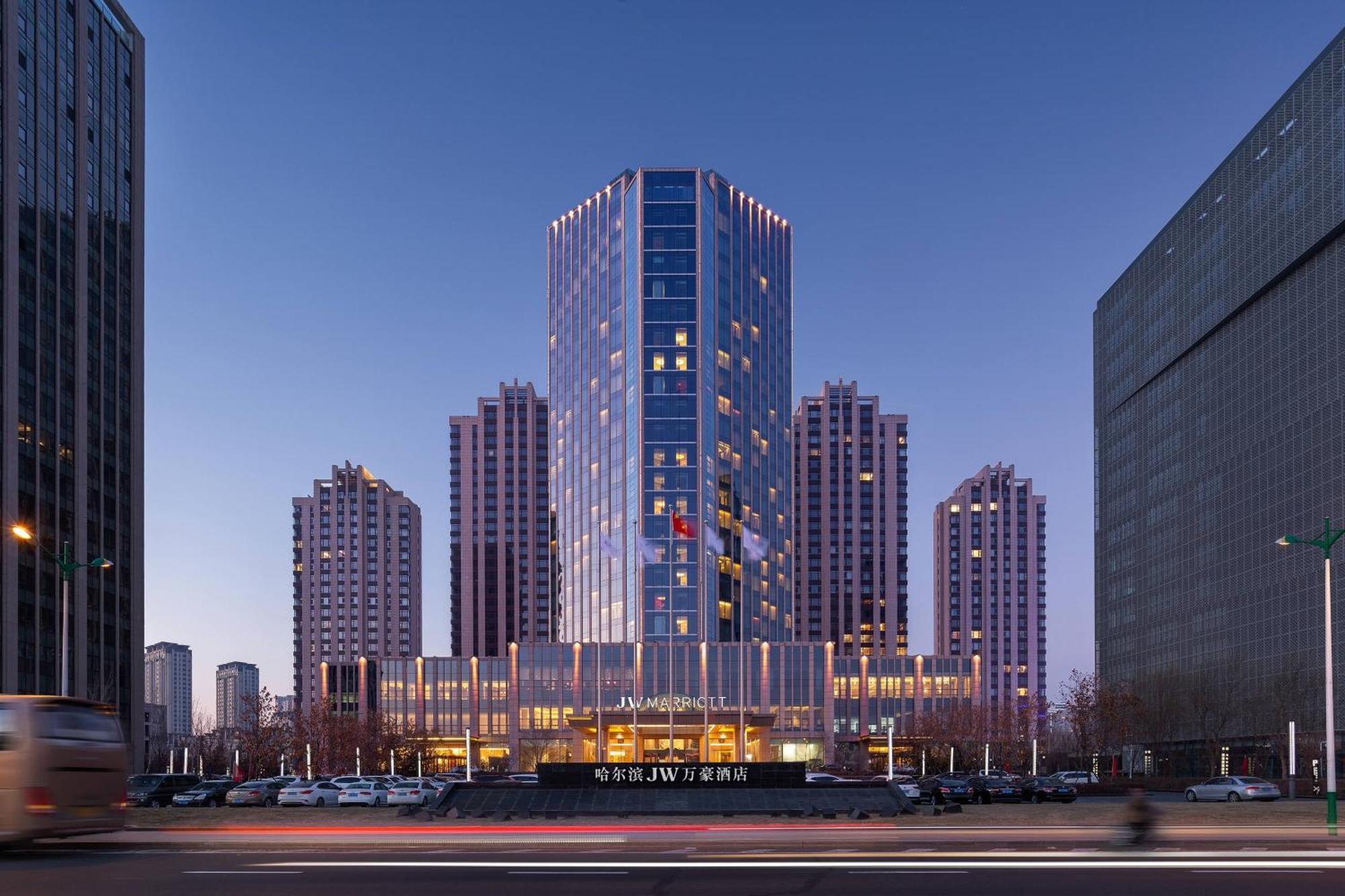 Jw Marriott Hotel Harbin River North Esterno foto